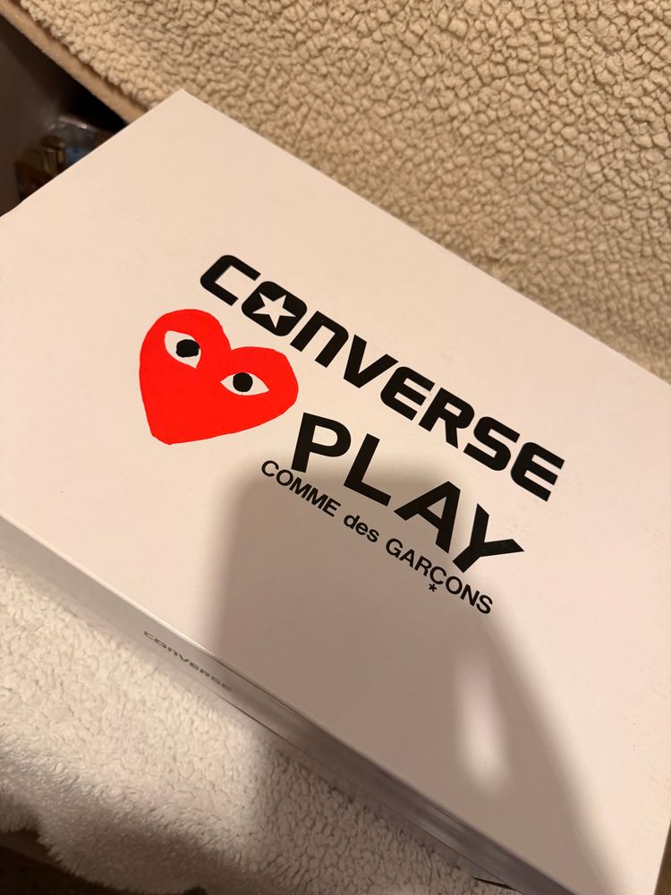 Converse Play Comme Des Garçons High-Top Sneakers imagen 6