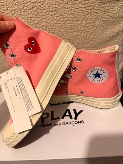 Converse Play Comme Des Garçons High-Top Sneakers