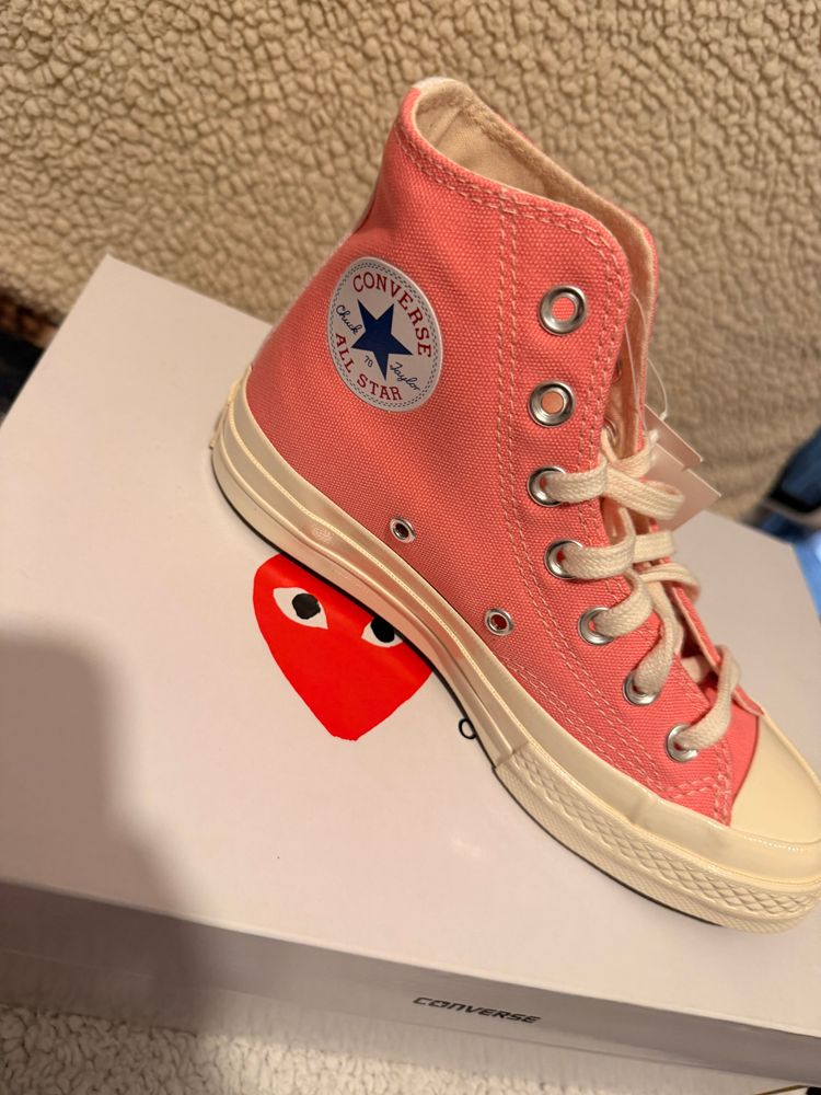 Converse Play Comme Des Garçons High-Top Sneakers imagen 5