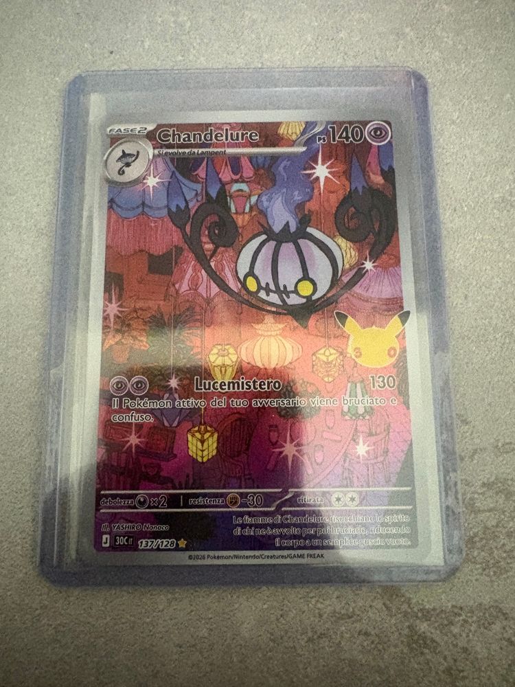 Chandelure Pokémon Card imagen 1