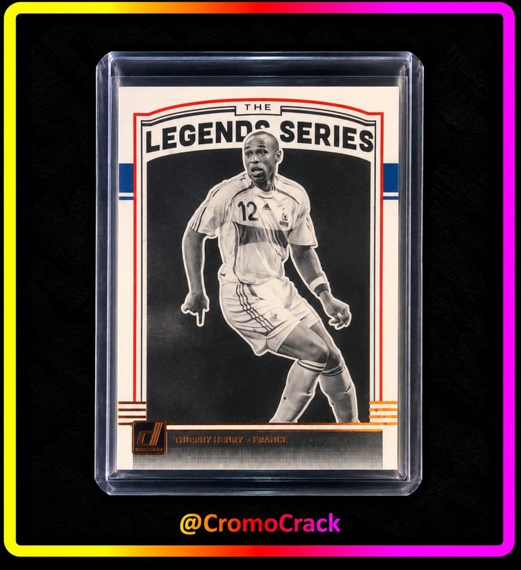 Thierry Henry The Legends Series Panini Donruss 2018/19