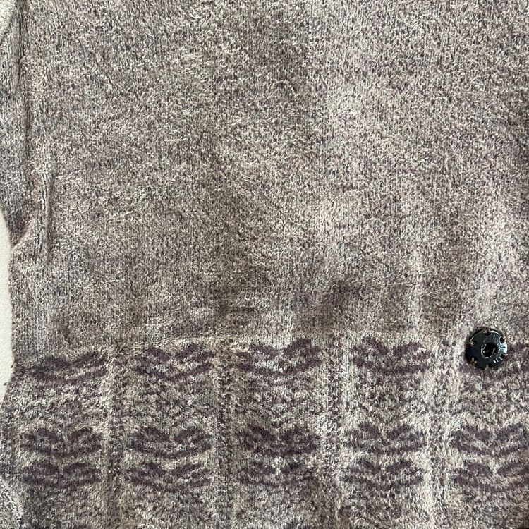 Knitted Zip-Up Cardigan Sweater 6