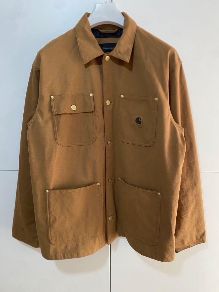 Suede Michigan Coat Jacket, size XL, brown, used, in excellent condition.