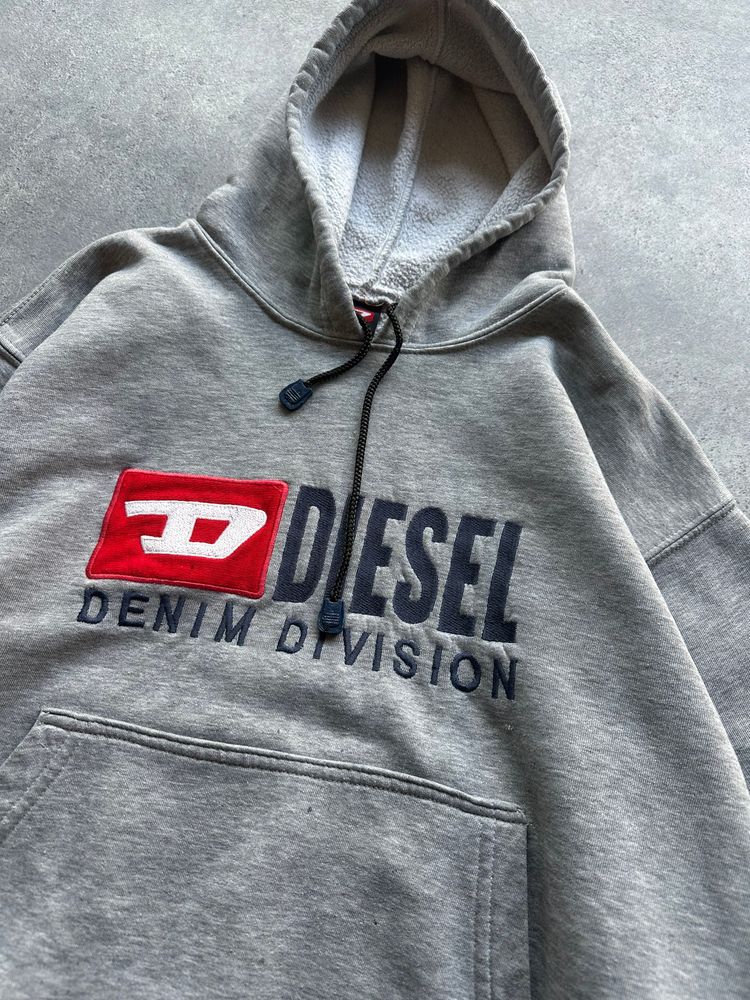 Diesel Grey Hoodie (S) imagen 2