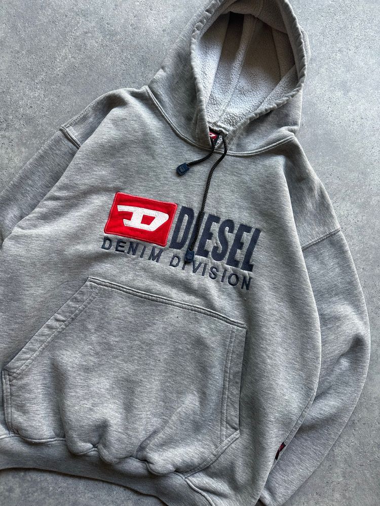 Diesel Grey Hoodie (S) imagen 3