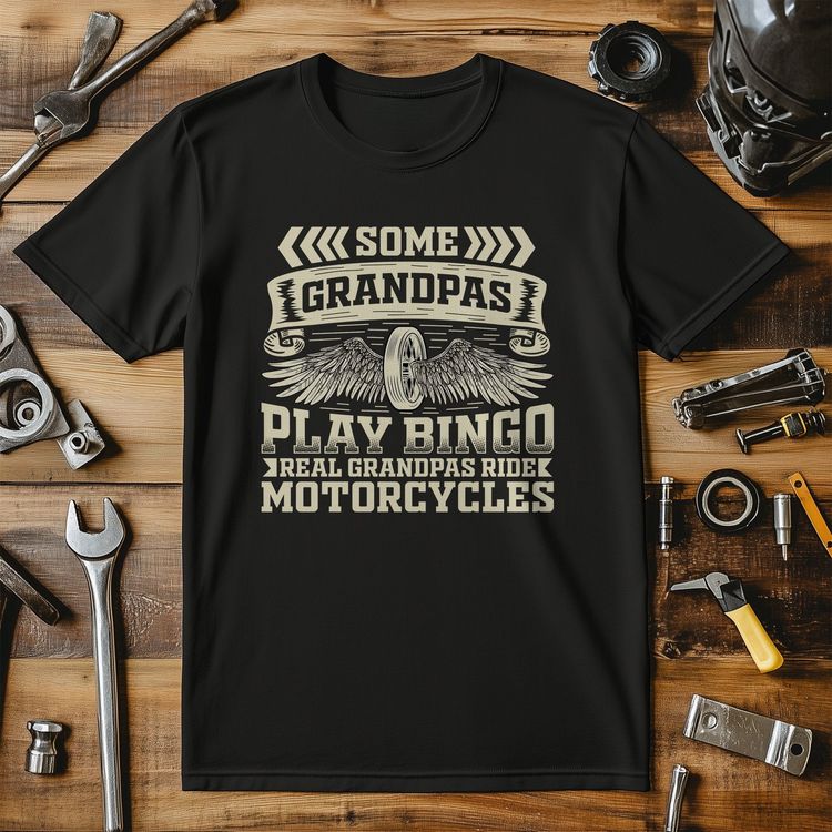 Grandpa Bingo Wing T-shirt - 5