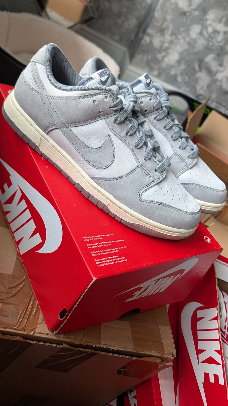 Nike Dunk Low - Cool Grey/Football Grey - UK 9 - Brand New 
