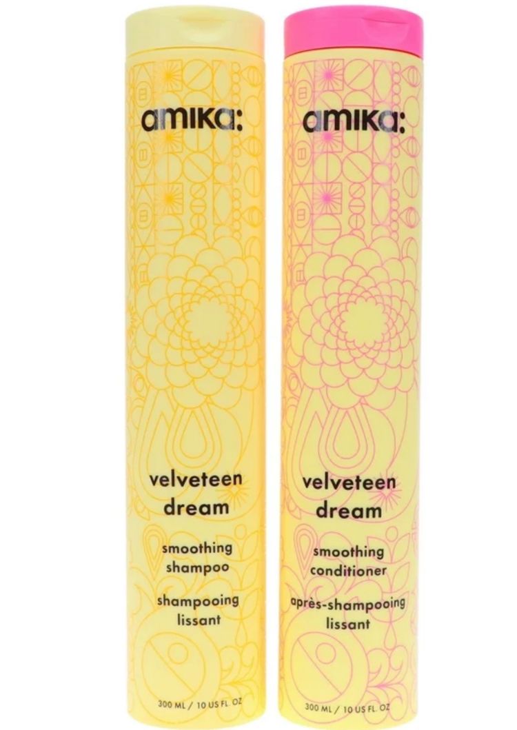 Amika Velveteen Dream Smoothing Shampoo And Conditioner image 1