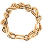 DOUBLE INFINITY BRACELET GOLD 20CM - (NEW) obraz 1