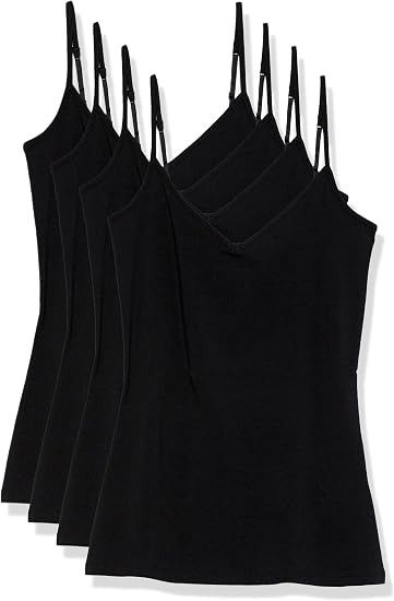 Black Camisole Tops And Purple Camisole Tops image 1