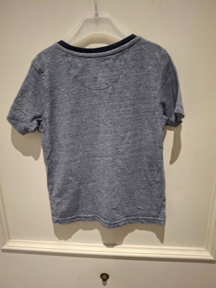 Lupilu Grey Short Sleeve T-Shirt With Pocket 2