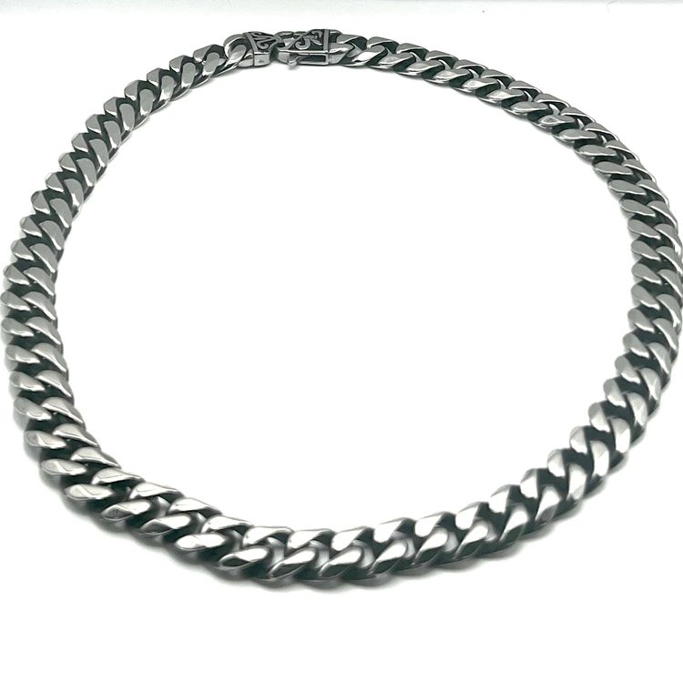 Collana BOLD CURB | Grumetta Ultra-Spessa in Acciaio Inox – Eldra Milano 5