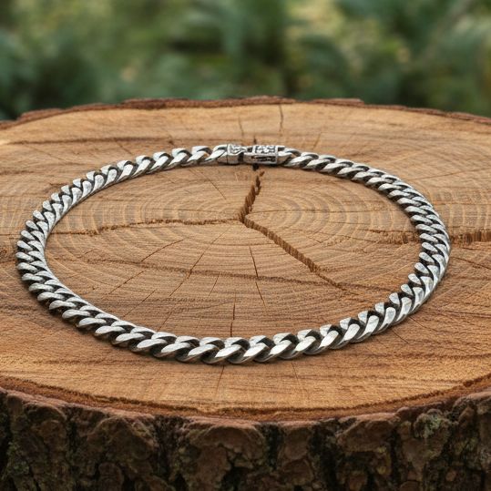 Collana BOLD CURB | Grumetta Ultra-Spessa in Acciaio Inox – Eldra Milano 6