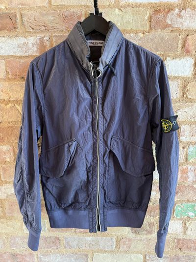 Stone Island 2010 nylon metal crinkle jacket size small
