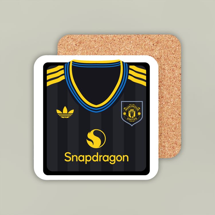 Manchester United 2025-26 Third Coaster