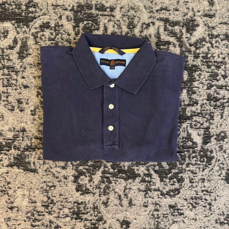 Tommy Hilfiger Tommy Hilfiger Navy Blue Polo Shirt product image