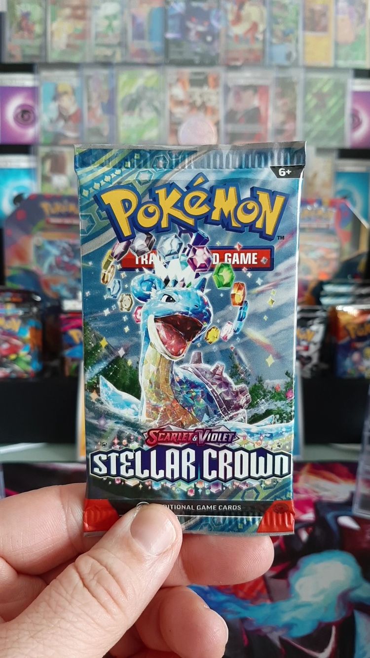 Pokémon Trading Card Game Scarlet & Violet Stellar Crown Booster Pack