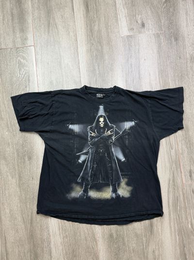 Spiral Black Graphic T-Shirt