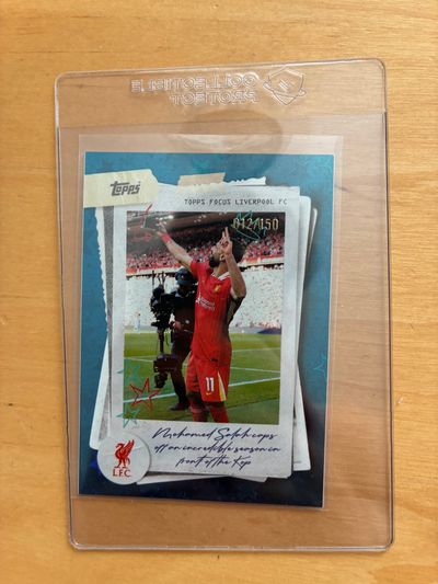 Mohamed Salah /150 Topps Focus Liverpool Fc