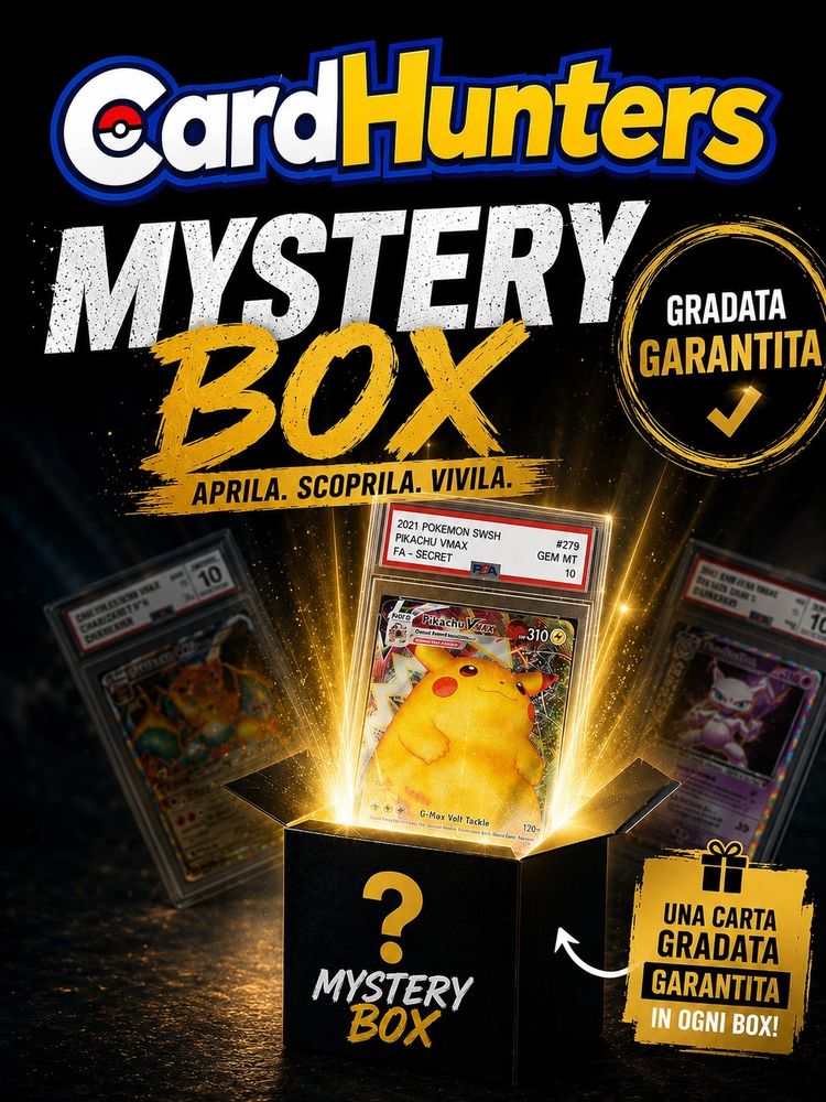 Mystery Box Gradata PSA 10 garantita