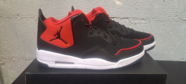 Jordan Courtside 23 UK12 EUR 47.5 Black Gym Red Brand New Full Box image 1