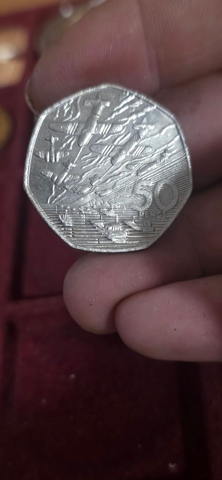 50 Pence Coin £3.50