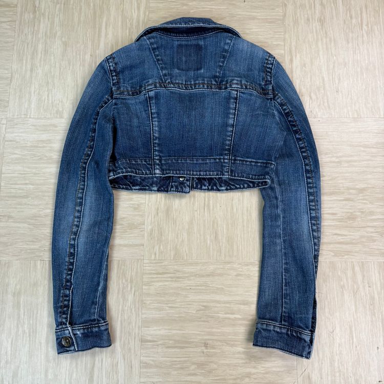 Miss sixty 2000's cropped denim jacket (XS) wms image 5