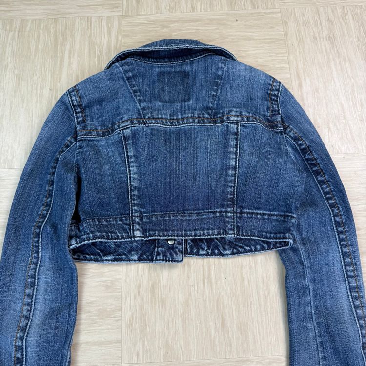 Miss sixty 2000's cropped denim jacket (XS) wms image 4