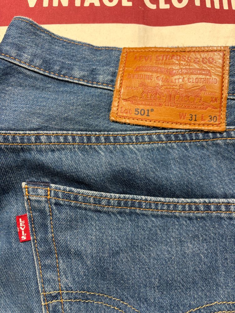 Levi'S 501 blu bigE premium quality w31 image 2