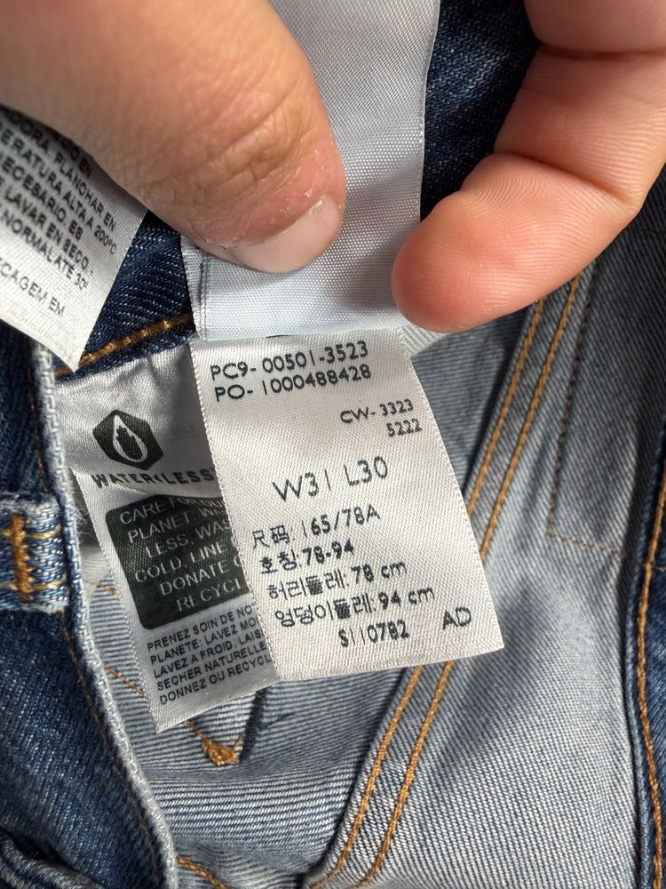 Levi'S 501 blu bigE premium quality w31 image 6