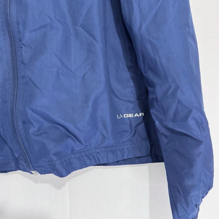 Immagine di Navy LA Gear Tracksuit Jacket Ladies Size 18 Lightweight Womens Sports Coat Top 3