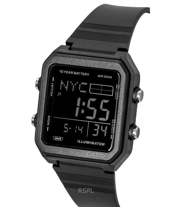 Casio Digital Resin Strap Quartz W-221H-1BV Unisex Watch image 5