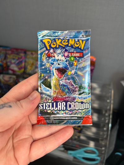 Pokémon Trading Card Game Scarlet & Violet Stellar Crown Booster Pack