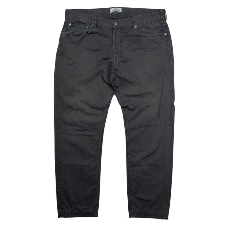 S/S 15 Stone Island RE-T Regular Tapered Cotton Trousers - Charcoal Grey image 5