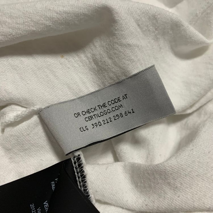 Palm Angels Small Boulevard Palm Tree White Tee imagen 3