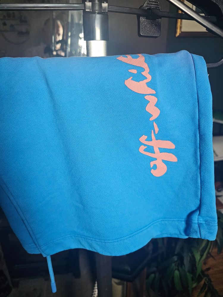 Off-White Blue Shorts