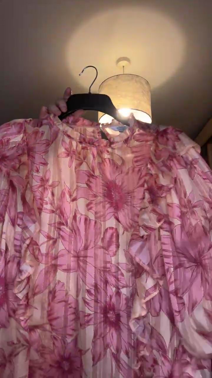 Joanna Hope Semi-Sheer 3/4 Length Sleeve Blouse obraz 1