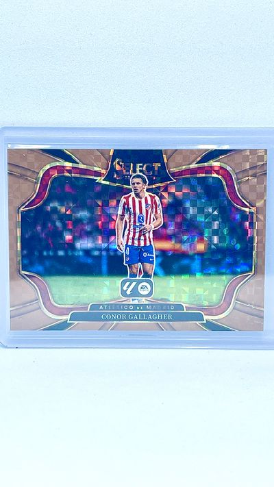 /99 - Connor Gallagher - Atlético de Madrid - Copper Prizm - Panini Select LaLiga 2025-26