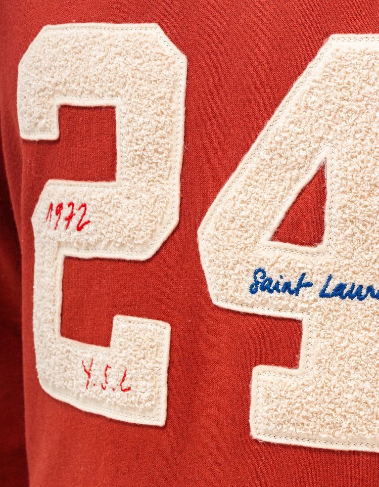 Saint Laurent Red 24 Saint Laurent Sweatshirt 2