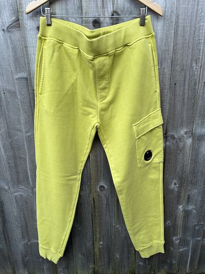 C.P. Company Goggle Lens Sweatpants Cargo Jogger Men’s Size XS Golden Palm New