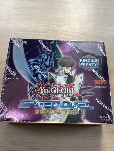 Yu-Gi-Oh! Trading Card Game Speed Duel Attack From The Deep Booster Box