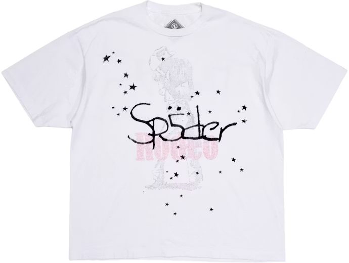 Travis Scott Cactus Jack x Sp5der Days Before Rodeo II Tee White