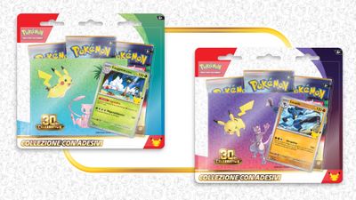 Blister 3 bustine 30esimo pokemon