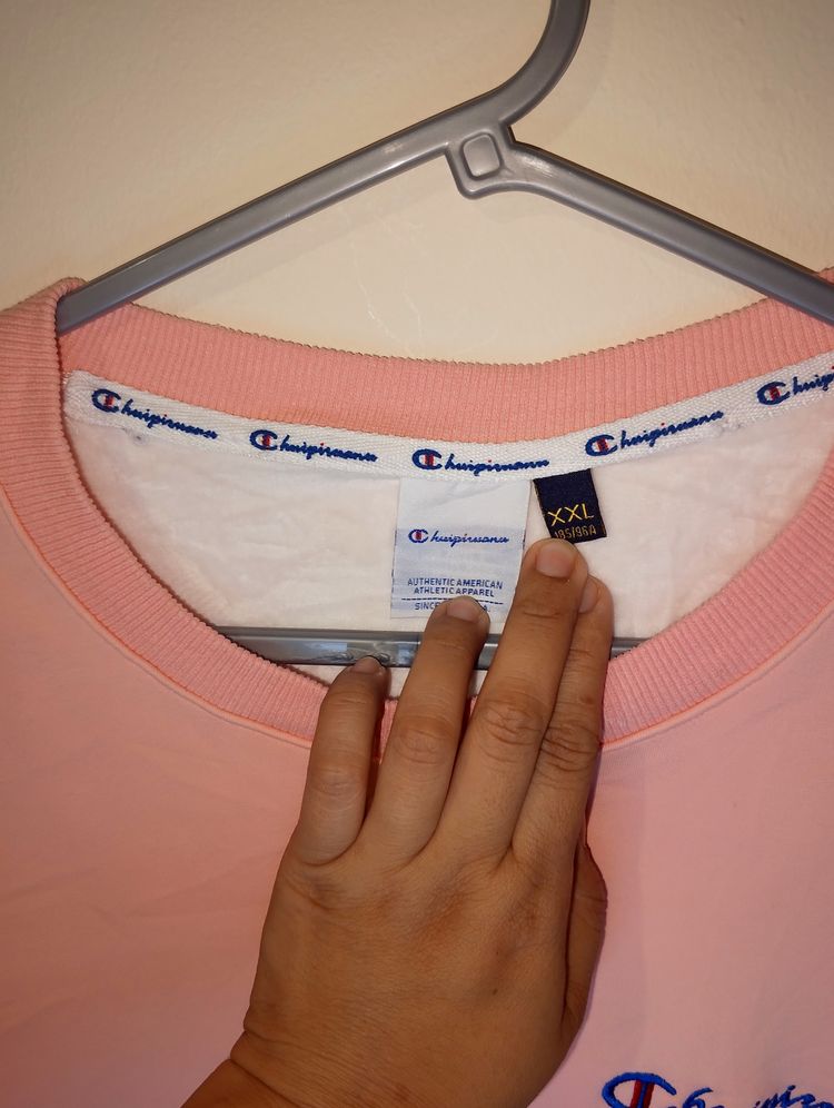 Champion Pink Sweatshirt 4
