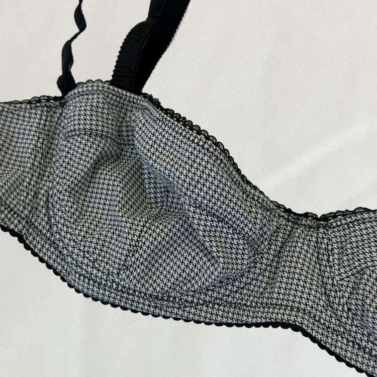 Moschino houndstooth bra 2