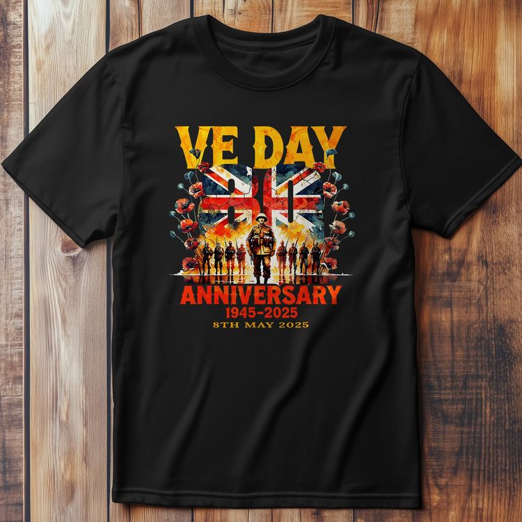 Ve Day Uk 80Th T-Shirt image 2