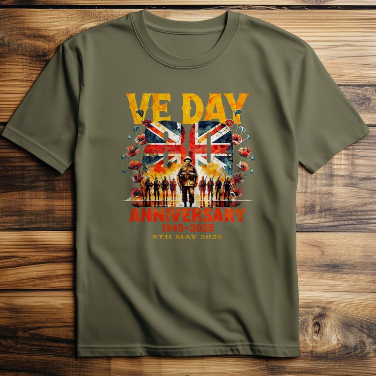 Ve Day Uk 80Th T-Shirt image 1