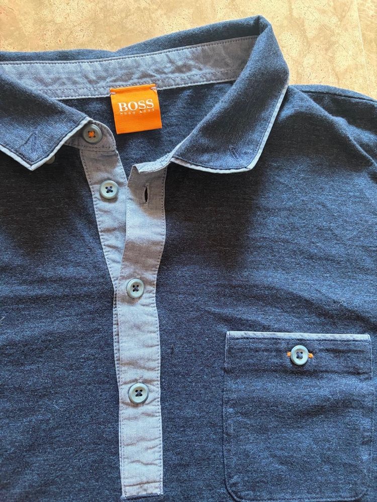 Immagine di Boss Orange Men'S Long Sleeve Polo Shirt 6