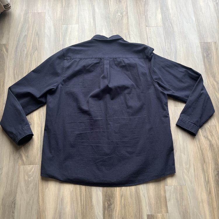 x3 Long Sleeve Shirts, Various Brands, Black Grey Blue image 3
