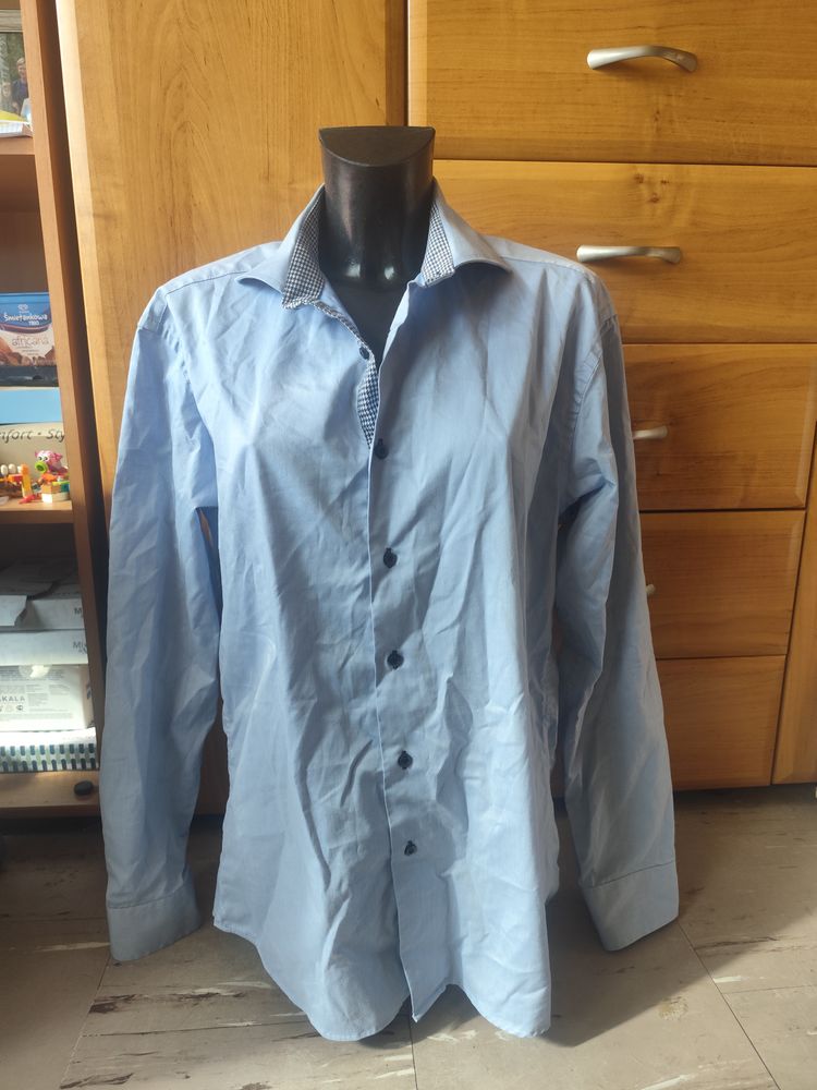 Seven Seas Men'S Light Blue Shirt